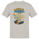 Music Escape Retro Vinyl Men's T-shirt