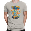Music Escape Retro Vinyl Men's T-shirt