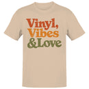 Retro Vinyl Vibes & Love Men's T-shirt