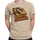 Keep It Spinning Vinyl Record Men's T-shirt