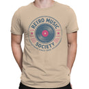Retro Music Society Since 1980 Men's T-shirt