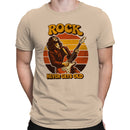 Rock Never Gets Old Retro Art Men's T-shirt