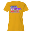 Spin Repeat Smile Women's T-shirt