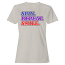 Spin Repeat Smile Women's T-shirt