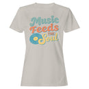 Music Feeds Soul Retro Art Women's T-shirt