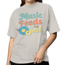 Music Feeds Soul Retro Art Women's T-shirt