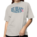 Heart Beats in 4/4 Music Humor Women's T-shirt