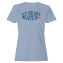 Heart Beats in 4/4 Music Humor Women's T-shirt