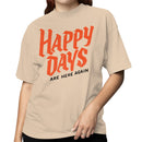 Vintage Happy Days Art Women's T-shirt