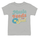 Music Feeds Soul Retro Art Youth T-shirt