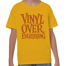 Vinyl Vintage Art Youth T-shirt