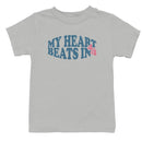 Heart Beats in 4/4 Music Humor Youth T-shirt