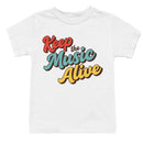 Keep the Music Alive Retro Youth T-shirt