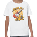 Raised On Rock & Roll Retro Youth T-shirt