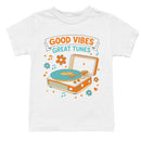 Good Vibes Retro Record Youth T-shirt