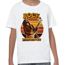 Rock Never Gets Old Retro Art Youth T-shirt