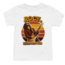 Rock Never Gets Old Retro Art Youth T-shirt