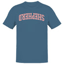 Shepherd Arched Pink Bold Text Men's T-Shirt