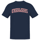 Shepherd Arched Pink Bold Text Men's T-Shirt