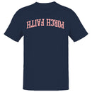 Porch Faith Arched Retro Design Men's T-Shirt