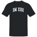 Hex Me Bold Gothic Lettering Men's T-Shirt