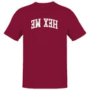 Hex Me Bold Gothic Lettering Men's T-Shirt