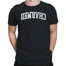 Upside Down Charmed Bold Typography Men's T-Shirt
