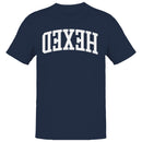 Hexed Bold Arched Typography Men's T-Shirt