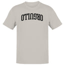 Bold Arched Text Design Men's T-Shirt