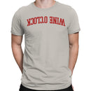 Wine O'Clock Funny Quote Men's T-Shirt