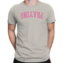 Praying Mom Raising Boys With Faith Men's T-Shirt