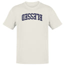 Blessed Arched Bold Typography Men's T-Shirt