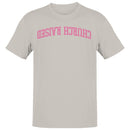 Church Raised Pink Lettering Graphic Men's T-Shirt