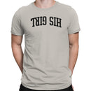 His Girl Bold Retro Typography Men's T-Shirt