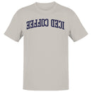 Iced Coffee Vintage Curved Text Men's T-Shirt