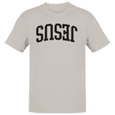 Jesus Upside Down Bold Typography Men's T-Shirt