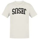 Jesus Upside Down Bold Typography Men's T-Shirt