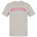 Grace Given Pink Christian Quote Men's T-Shirt