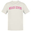 Grace Given Pink Christian Quote Men's T-Shirt