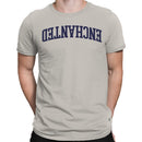 Enchanted Retro Curved Text Men's T-Shirt
