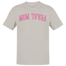 Real Mom Wow Pink Text Men's T-Shirt