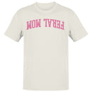 Real Mom Wow Pink Text Men's T-Shirt