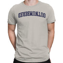 Outnumbered Bold Vintage Typography Men's T-Shirt