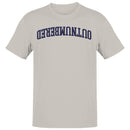 Outnumbered Bold Vintage Typography Men's T-Shirt