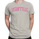 Pink Essentials Mirror Text Men's T-Shirt