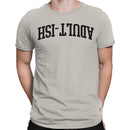 Adult-Ish Vintage Arched Lettering Men's T-Shirt