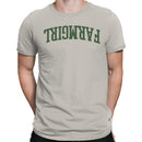 Farmgirl Arched Retro Green Men's T-Shirt