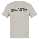 Wildflower Retro Arched Text Graphic Men's T-Shirt