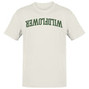 Wildflower Retro Arched Text Graphic Men's T-Shirt