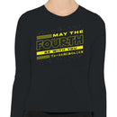 May The Fourth Space Theme Women's Long Sleeve Shirt